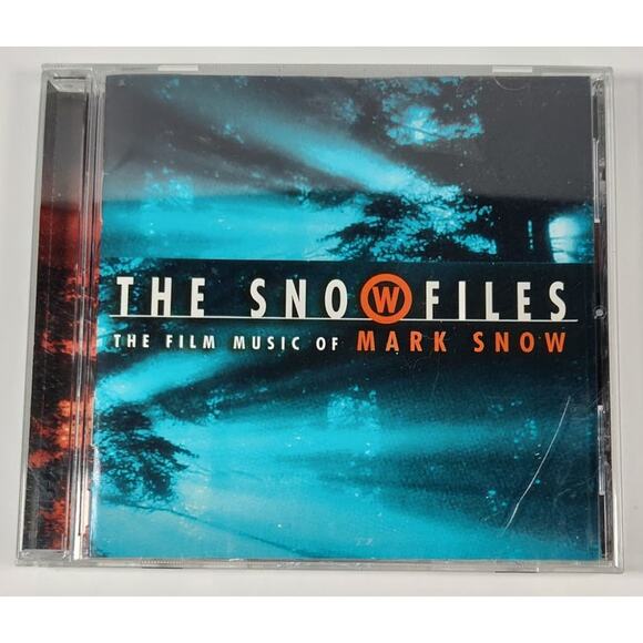 The Snow Files The Film Music of Mark Snow CD Pee-Wee's Playhouse, Max Headroom - Picture 1 of 6
